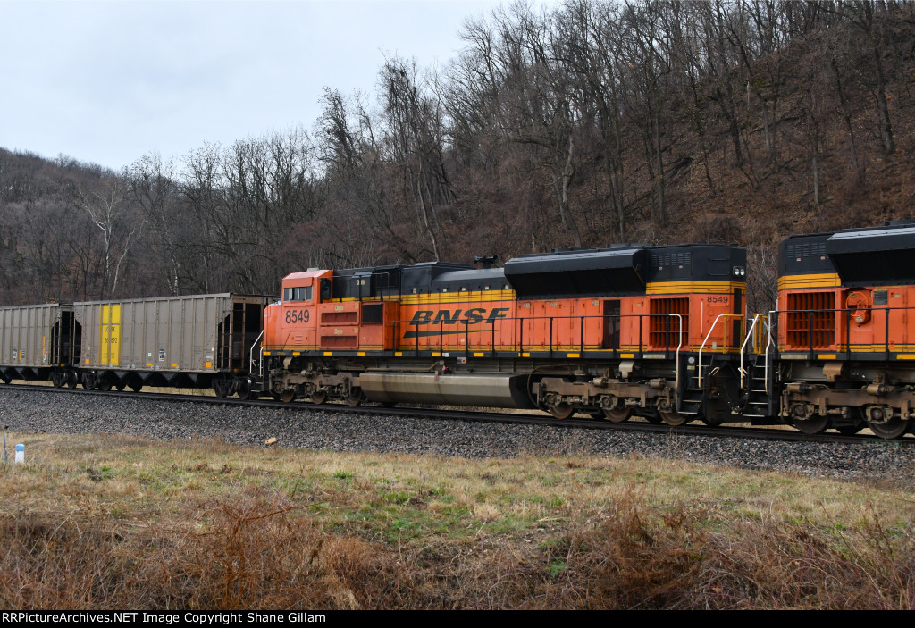 BNSF 8549 Roster shot